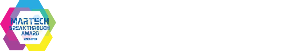 Martech award 2023 best contact database solution endato horz light