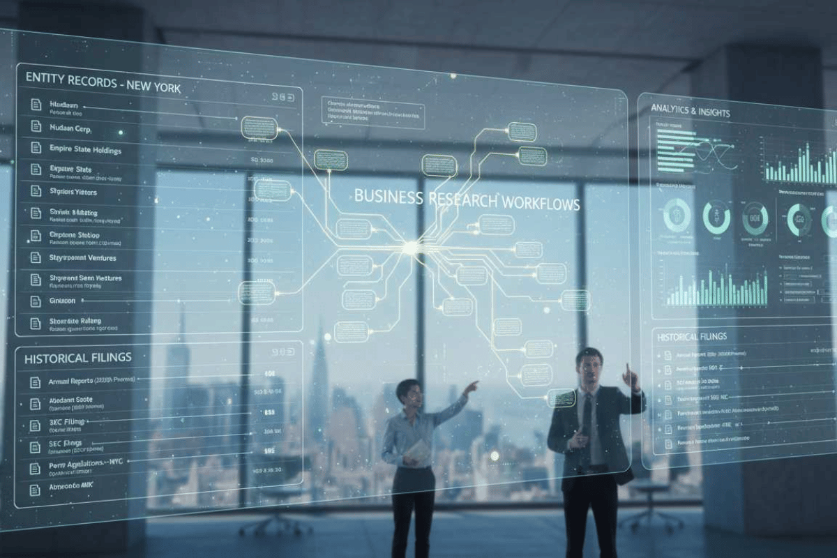 How NY Business Search Supports Due Diligence and Research