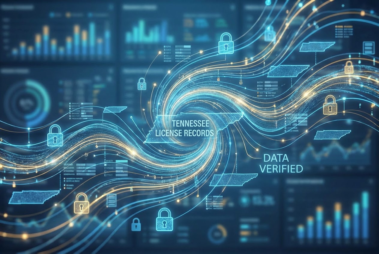 Information Available Through Tennessee License Records​