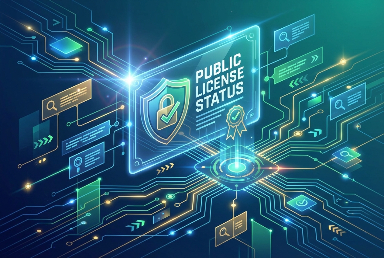 Public License Status Access