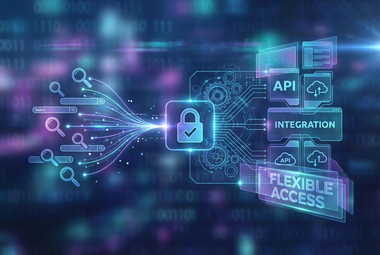 Self Service Searches and API Integrations for Flexible Access​