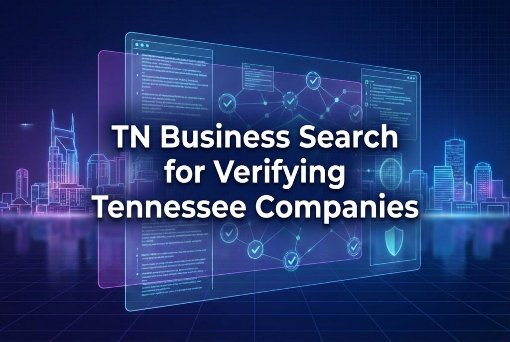 TN Business Search for Verifying Tennessee Companies