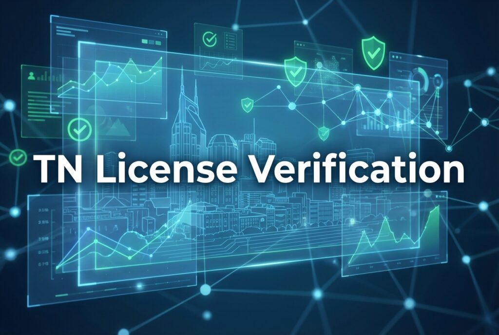 TN License Verification for Tennessee Professionals
