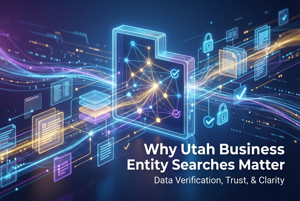 Why Utah Business Entity Searches Matter