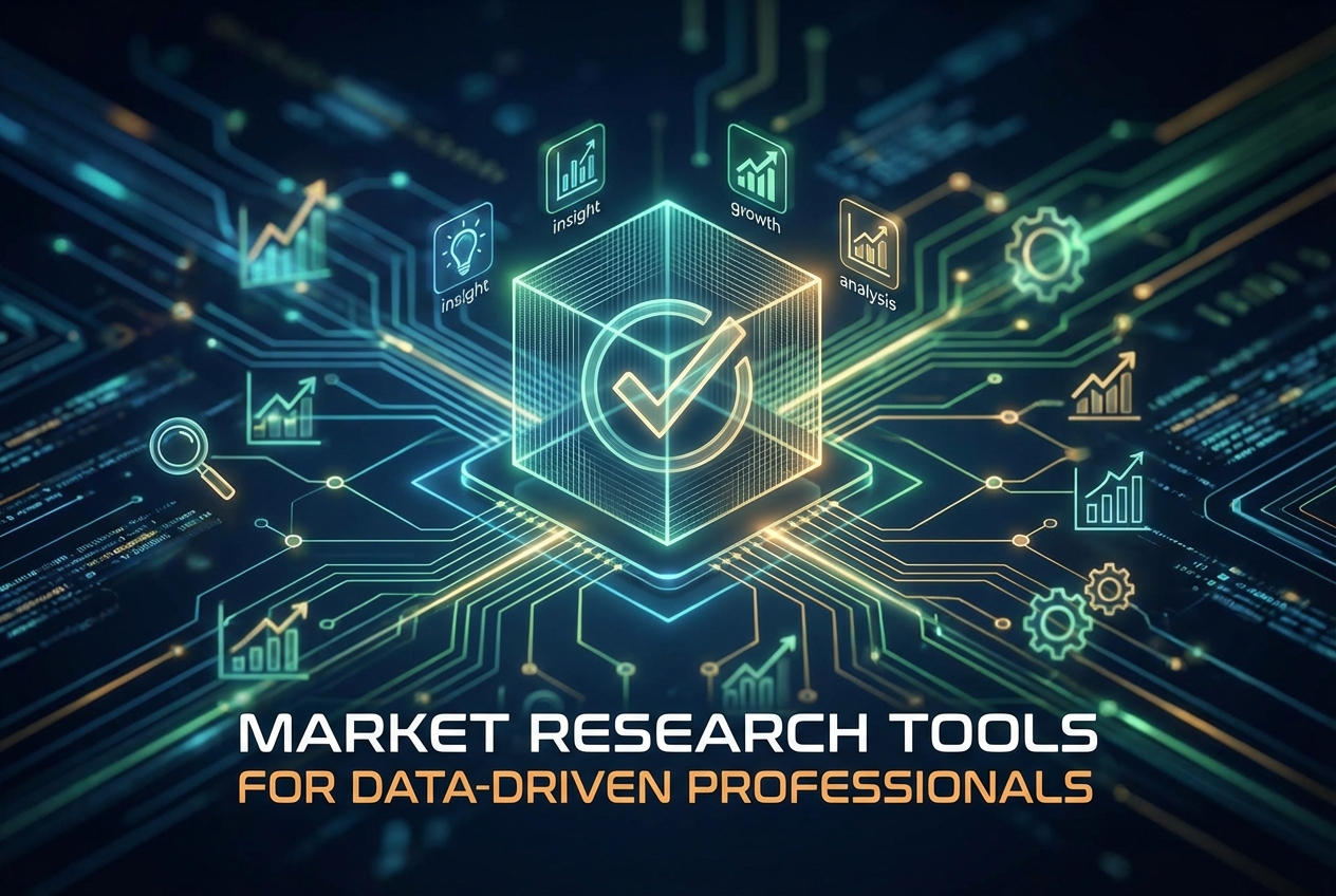 Market Research Tools for Data Driven Professionals