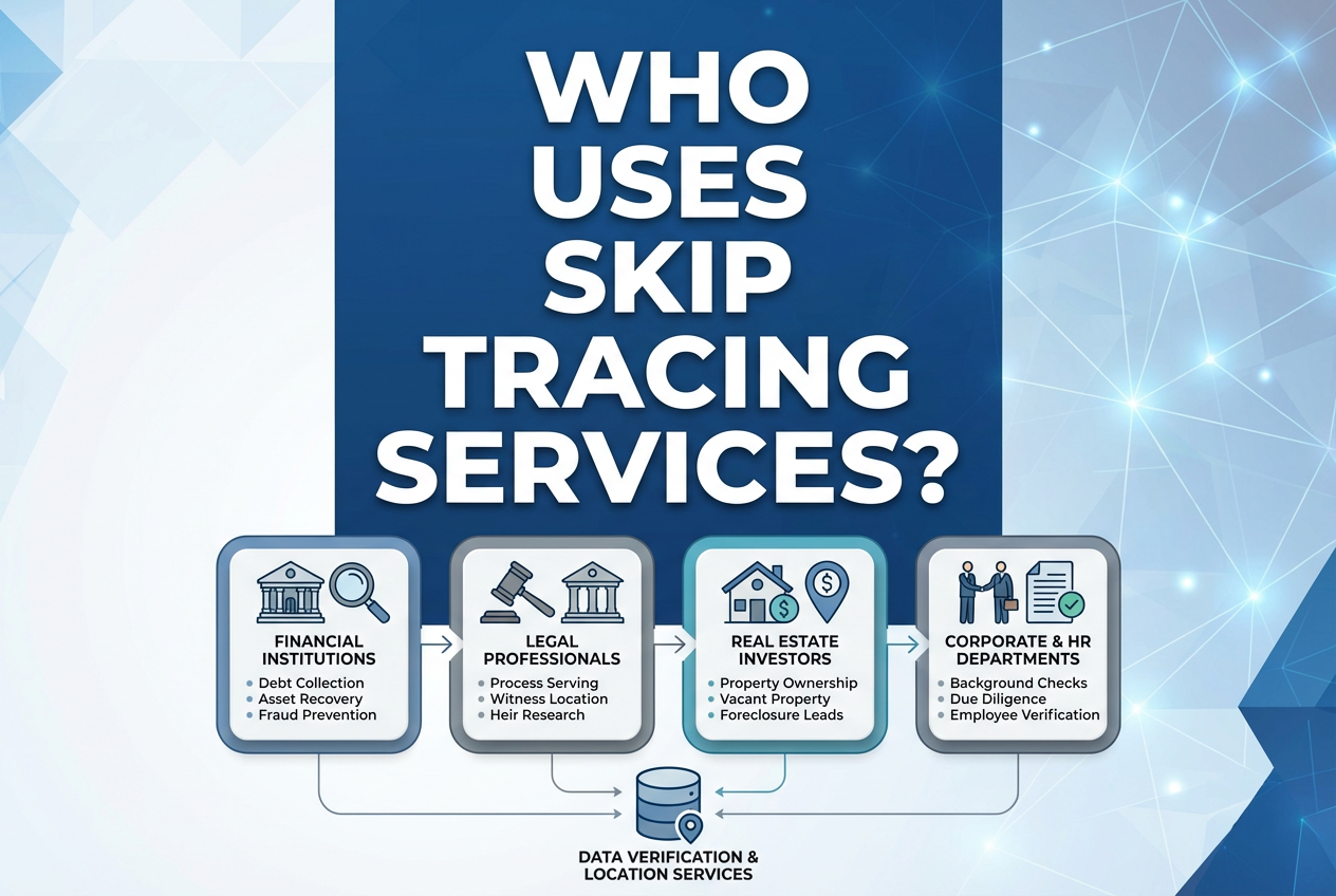 Who Uses Skip Tracing Services
