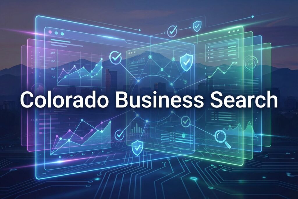 Colorado Business Search Find Company Records