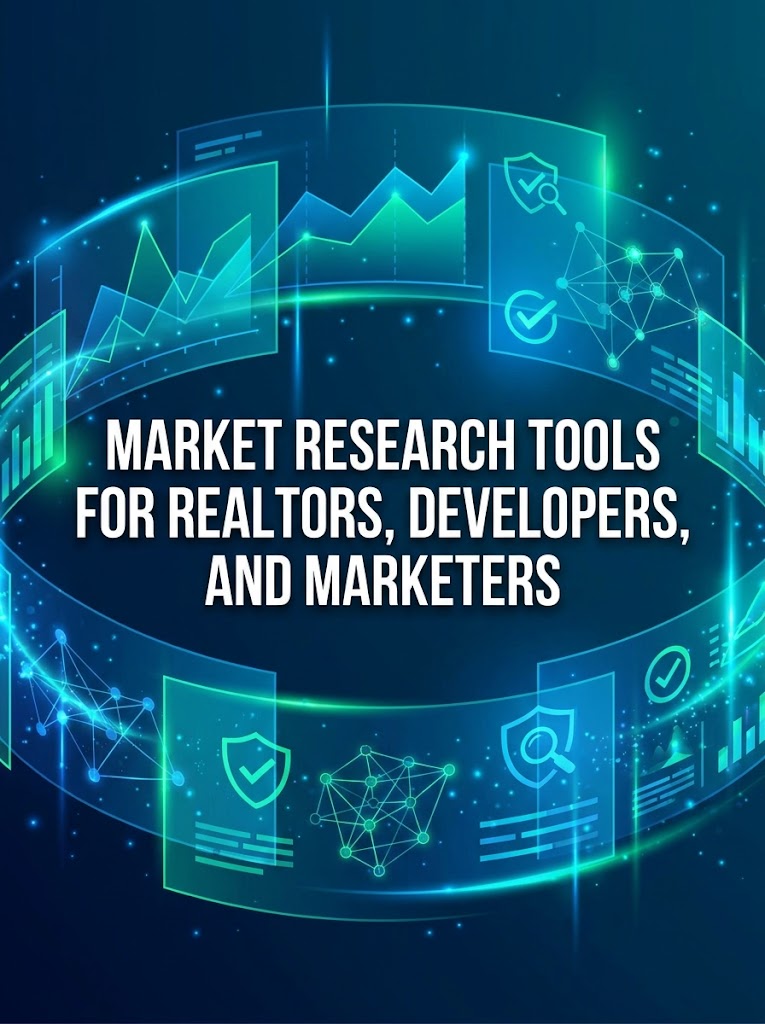 Market Research Tools for Realtors, Developers, and Marketers