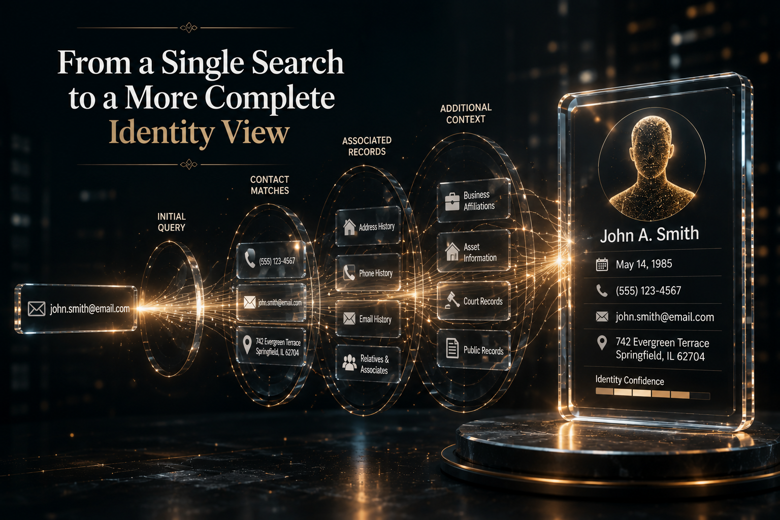 From a Single Search to a More Complete Identity View