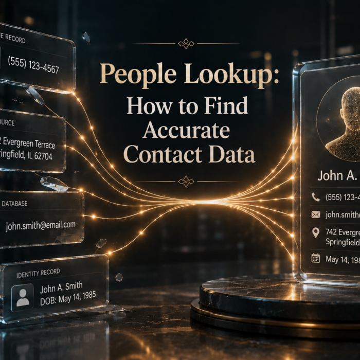 People Lookup How to Find Accurate Contact Data