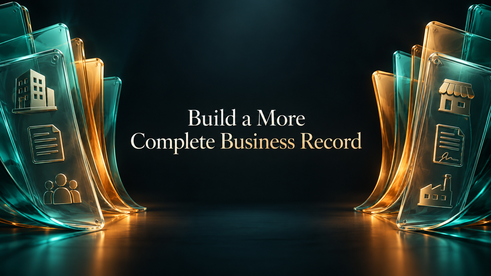 Build a More Complete Business Record — sculptural glass business records
