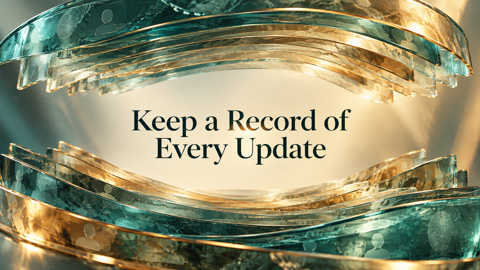 Keep a Record of Every Update — layered glass contact record history