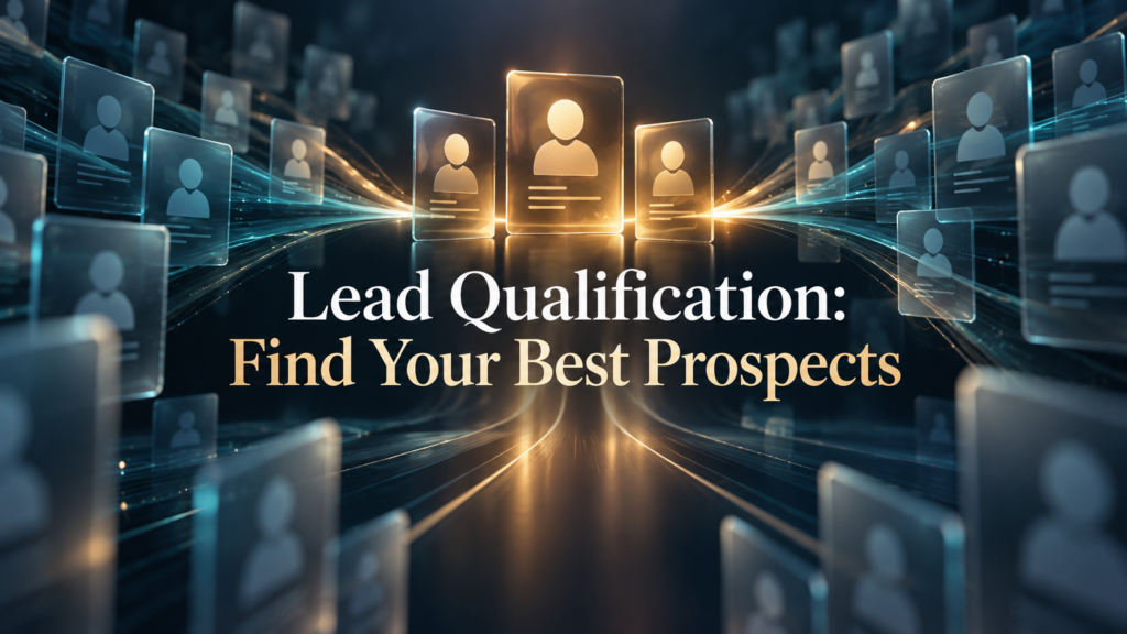 Lead qualification find your best prospects featured