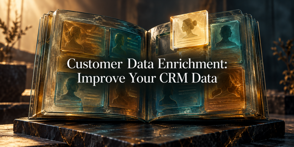 Customer data enrichment improve your crm data featured