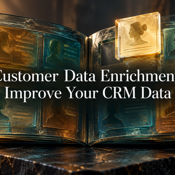 Customer data enrichment improve your crm data featured